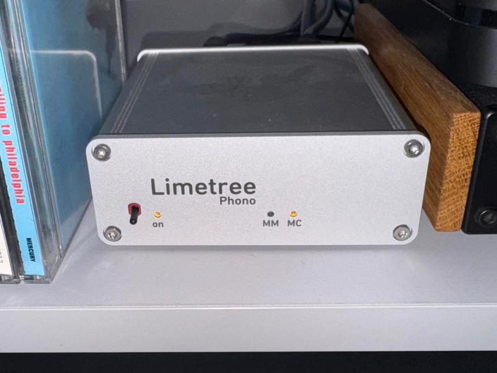 Lindemann Limetree Phono 2, Audio, Tv en Foto, Versterkers en Receivers, Zo goed als nieuw, Ophalen of Verzenden