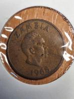 ZAMBIA 2 ngwee 1957 (#192), Postzegels en Munten, Munten | Afrika, Ophalen of Verzenden, Zambia, Losse munt