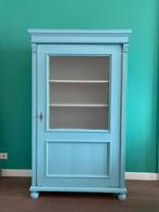 Brocante kast, Huis en Inrichting, Kasten | Vitrinekasten, Ophalen, Brocante - landelijk wonen - vintage, Glas, 50 tot 100 cm