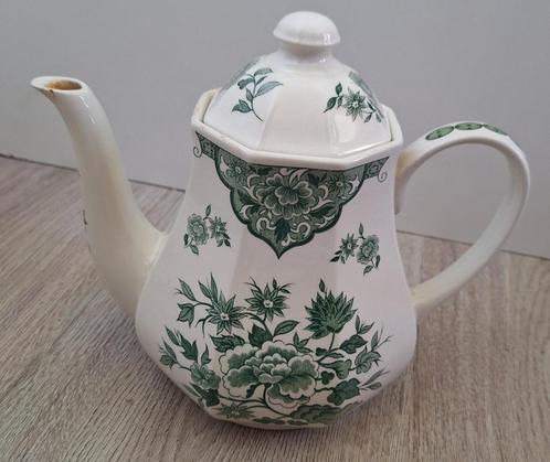 Theepot Old Pekin P&G Meakin groen Ironstone Royal Staffords, Antiek en Kunst, Antiek | Servies los, Ophalen of Verzenden