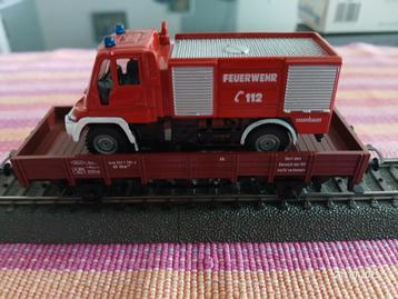 Märklin met brandweer  auto beschikbaar voor biedingen
