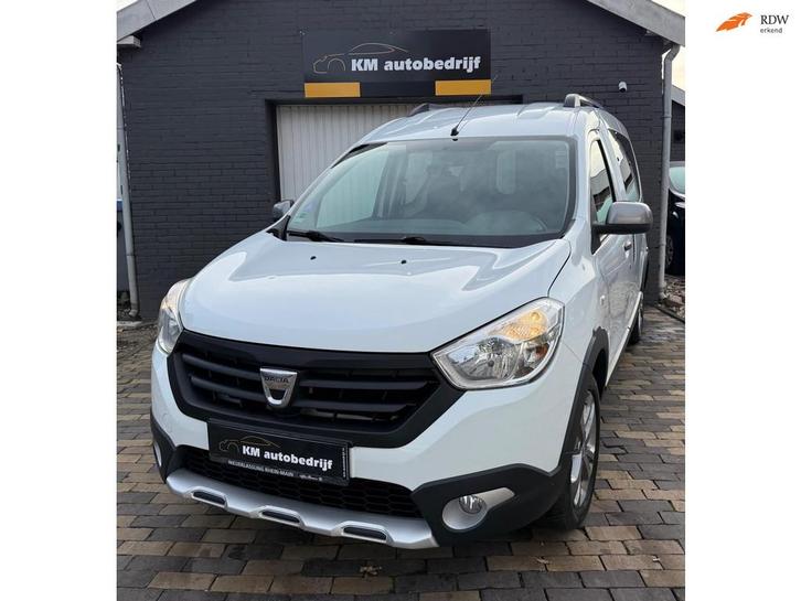 Dacia Dokker 1.2 TCe S&S Stepway *Clima*Cruise*Stoelverwarmi, Auto's, Dacia, Bedrijf, Te koop, Dokker, ABS, Airbags, Airconditioning