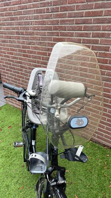 Yepp fietsstoeltje voorkant met windscherm beschikbaar voor biedingen