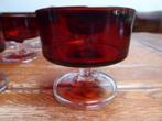 9 vintage champagne/dessert coupes, Luminarc, Antiek en Kunst, Antiek | Glas en Kristal, Ophalen of Verzenden