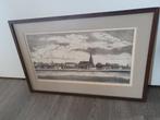 Jan Rombout Gezicht op Nijmegen, Antiek en Kunst, Kunst | Etsen en Gravures, Ophalen of Verzenden