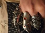 Long finger claw - Gothic siraden, armor ring, Ophalen of Verzenden, Zo goed als nieuw
