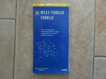 anwb wegenkaart west Turkije beschikbaar voor biedingen