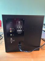 Logitech Z4 speakerset met subwoofer, Ophalen, Gebruikt, Subwoofer, Overige merken