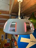 Vintage jaren 70 space age Lakro hanglamp, wit paars, Huis en Inrichting, Lampen | Hanglampen, ?, Zo goed als nieuw, Vintage space age