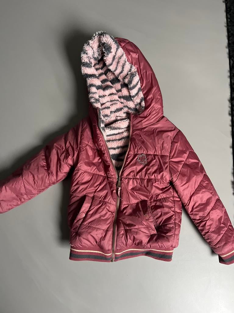 WE Fashion winterjas 122-128, Ophalen of Verzenden, Gebruikt, Meisje, Jas