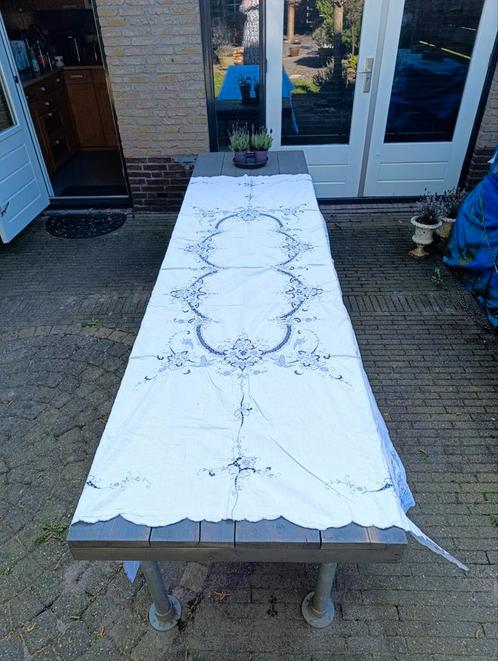 Antique Victoriaans tafelkleed, Antiek en Kunst, Antiek | Kleden en Textiel, Ophalen of Verzenden