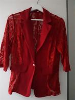 Bordeaux rood jasje van kant. Maat M. Nieuw, Maat 38/40 (M), Nieuw, Ophalen of Verzenden, Jasje