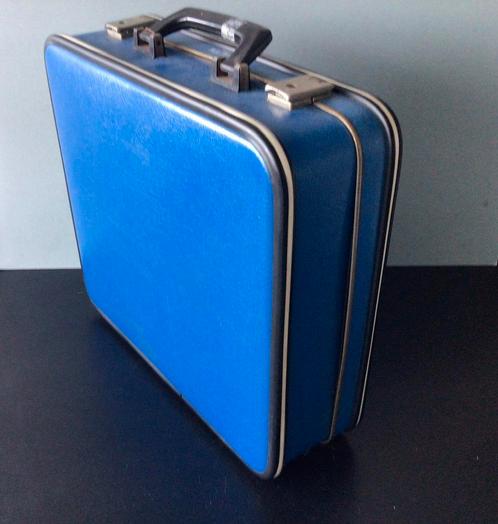 KLM blauw koffertje, Verzamelen, Luchtvaart en Vliegtuigspotten, Gebruikt, Overige typen, Ophalen of Verzenden