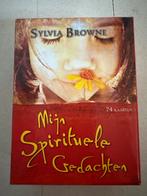 Sylvia Browne - Mijn Spirituele Gedachten Kaarten, Ophalen of Verzenden, Zo goed als nieuw, Spiritualiteit algemeen