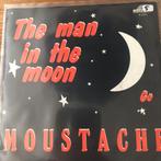 Moustache - The Man In The Moon - Single, 7 inch, Single, Ophalen of Verzenden, Zo goed als nieuw