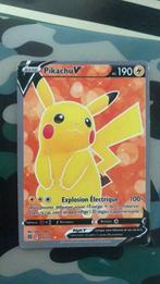 Pikachu V, Hobby en Vrije tijd, Ophalen of Verzenden, Zo goed als nieuw, Losse kaart