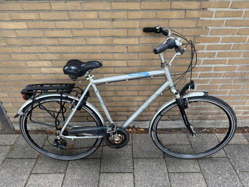 Mercure silver herenfiets 28 inch, Fietsen en Brommers, Fietsen | Heren | Herenfietsen, Gebruikt, 57 tot 61 cm, Versnellingen