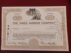 The Times Mirror Company, Los Angeles, California, 1967, Postzegels en Munten, Ophalen of Verzenden, 1950 tot 1970, Aandeel
