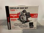 Powerplus Cirkelzaag Set - Nieuw in doos!, Doe-het-zelf en Verbouw, Gereedschap | Zaagmachines, Cirkelzaag, 70 mm of meer, Nieuw