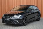 SEAT Ibiza 1.0 TSI FR BLACK EDITION DSG 116PK Panodak Virtua, Auto's, Seat, Automaat, Gebruikt, Zwart, 580 kg