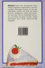 Desserts (1991), Boeken, Verzenden, Zo goed als nieuw, Taart, Gebak en Desserts