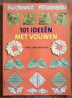 101 ideeën met vouwen - Tiny van der Plas, Boeken, Hobby en Vrije tijd, Ophalen of Verzenden, Zo goed als nieuw, Overige onderwerpen