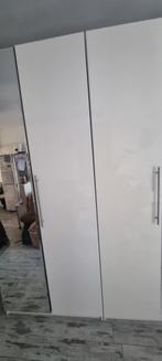Witte Ikea Pax kast set 2 x 58x100x236 cm, Ophalen, 50 tot 75 cm, Met hangruimte, 200 cm of meer