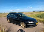 Saab 9-3 1.8 T Sport Estate 2006 Zwart, Auto's, Saab, 1998 cc, Stof, 4 cilinders, 1435 kg