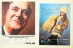 7 vintage advertenties reclames Iran Air vliegmaatschappij 1, Verzamelen, Luchtvaart en Vliegtuigspotten, Overige typen, Gebruikt