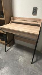 Bureau lichtbruin 73 x 48 cm BROXTON, Huis en Inrichting, Ophalen, Zo goed als nieuw