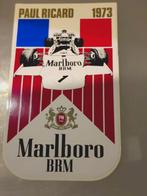 Marlboro BRM F1 Sticker Frankrijk 1973, Verzenden, Formule 1