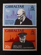 Gibraltar 1974 Winston Churchill, Postzegels en Munten, Ophalen of Verzenden, Postfris