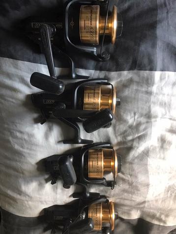 4x Shimano baitrunner 6500b met gouden spoel  beschikbaar voor biedingen