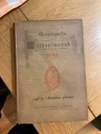 Groninger Almanak 1898 - Middelstum gestempeld, Ophalen of Verzenden, Gelezen, Groningen