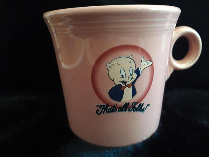 Looney Tunes mokken (1994) Tweety, Sylvester etc.., Verzamelen, Disney, Zo goed als nieuw, Servies, Ophalen of Verzenden