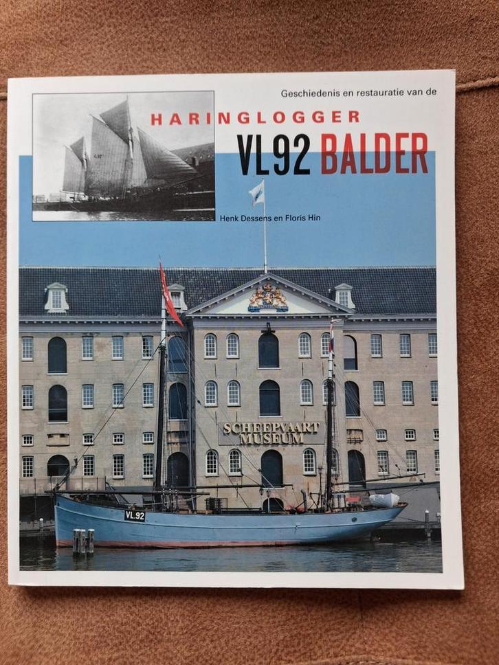 Haringlogger VL92 Balder - Geschiedenis en Restauratie, Verzamelen, Scheepvaart, Zo goed als nieuw, Boek of Tijdschrift, Ophalen
