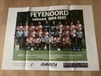 GROTE POSTER FEYENOORD 94-95, Ophalen of Verzenden, Zo goed als nieuw, Poster, Plaatje of Sticker, Feyenoord