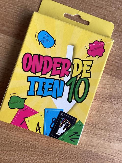 ONDER DE 10, Hobby en Vrije tijd, Gezelschapsspellen | Kaartspellen, Nieuw, Ophalen
