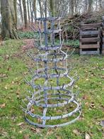 oud brocante frans pinnenrek 8 lagen, Ophalen of Verzenden