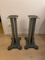 B&W Luidspreker Stands Zilver Grijs 70cm, incl spikes, Ophalen, Gebruikt, Bowers & Wilkins (B&W)