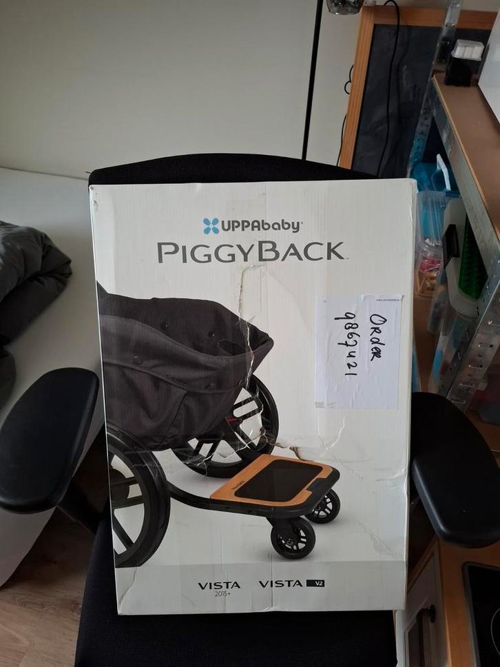 UPPAbaby VISTA PiggyBack Meerijdplank - Nieuw!, Kinderen en Baby's, Kinderwagens en Combinaties, Nieuw, Kinderwagen, Overige merken