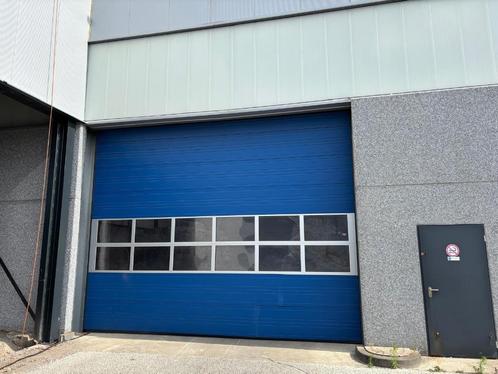 2 Overheaddeuren, Doe-het-zelf en Verbouw, Deuren en Horren, Gebruikt, Garagedeur, 215 cm of meer, 120 cm of meer, Kunststof, Ophalen