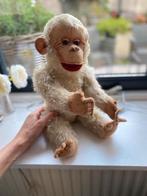 Antieke aap merk onbekend met stro gevuld, Antiek en Kunst, Antiek | Speelgoed, Ophalen of Verzenden