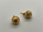Z865 Prachtige zilveren oorbellen goudkleur, Ophalen of Verzenden, X, Knopjes of Stekers, Goud
