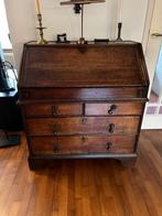 Antiek eiken engelse secretaire in perfecte staat, Ophalen, Zo goed als nieuw, Engels eiken antiek