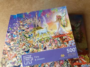 Legpuzzel 500 stukjes beschikbaar voor biedingen