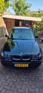 BMW X3 3.0 I AUT 2005 Zwart, Auto's, Automaat, 2000 kg, Zwart, Vierwielaandrijving