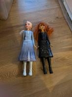 Frozen Elsa en Anna poppen, Kinderen en Baby's, Speelgoed | Poppen, Ophalen of Verzenden, Zo goed als nieuw, Barbie