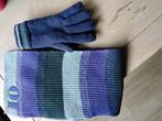 Sjaal en handschoenen setje, Setje, Jongen of Meisje, Ophalen of Verzenden, Zo goed als nieuw