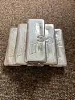 Kilo baar zilver 6 X Interbee, Ophalen of Verzenden, Zilver